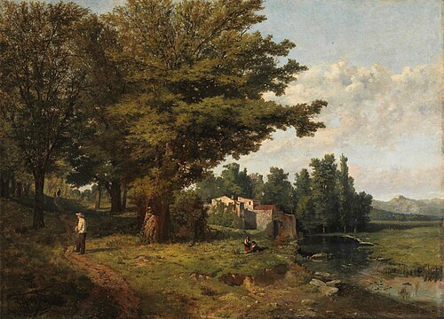 Paisaje de Portland, 1859, Serafin de Avendano