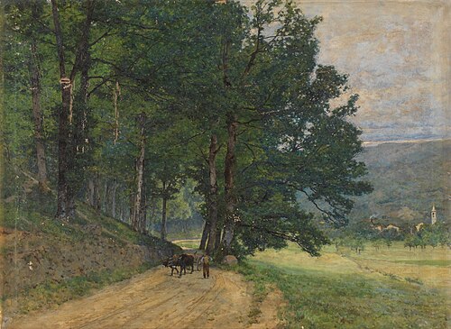 Paisaje, 1900, Serafin de Avendano