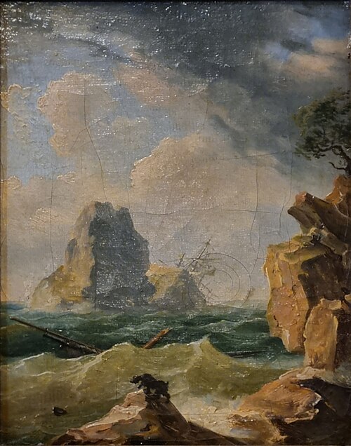 Une Tempête, 1824, Polydore Roux