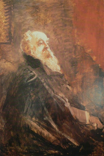Portrait de Mosè Bianchi, 1900, Pompeo Mariani