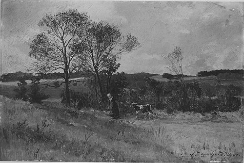 Herbststimmung (Partie bei Meiring), 1900, Hugo Degenhard