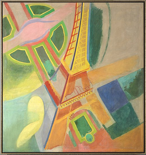 Tour Eiffel, 1924, Robert Delaunay