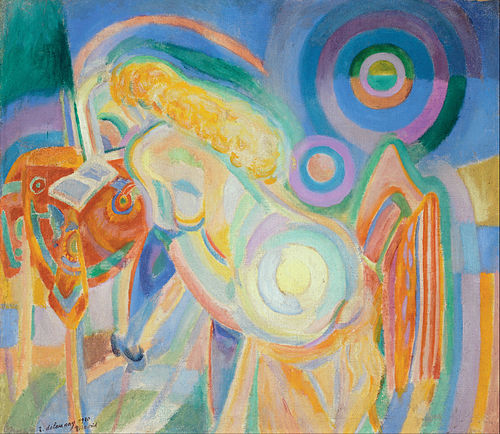 Nude Woman Reading, 1920, Robert Delaunay