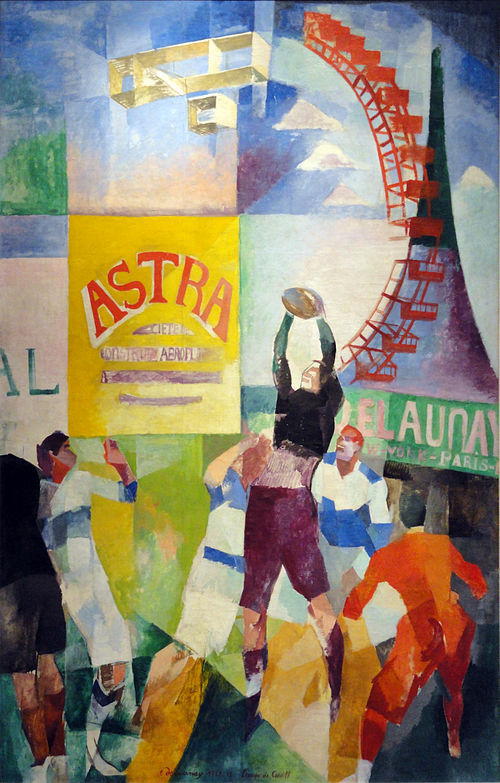 L'Équipe de Cardiff, 1912, Robert Delaunay