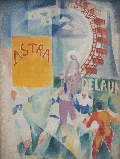 L'Équipe de Cardiff, 1913, Robert Delaunay