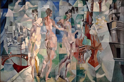 The city of Paris, 1912, Robert Delaunay