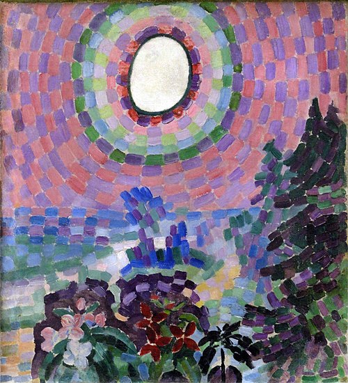 Landscape with Disc, 1906, Robert Delaunay
