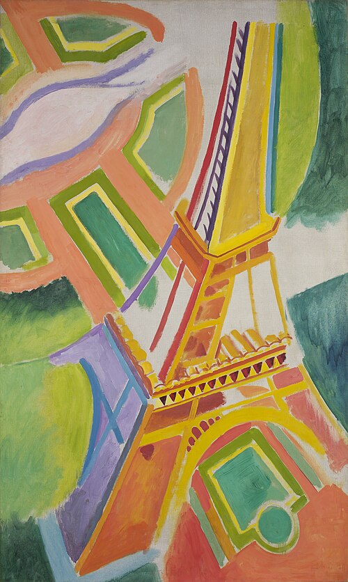 La Tour Eiffel, 1924, Robert Delaunay