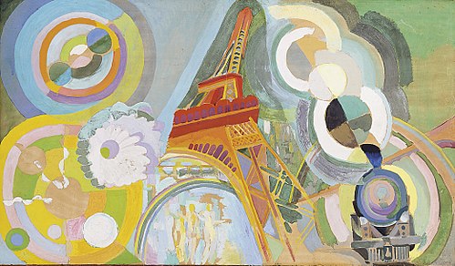 Air, Iron and Water, Study, 1937, Robert Delaunay