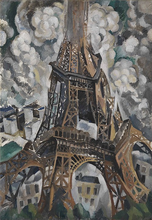 The Eiffel Tower, 1911, Robert Delaunay