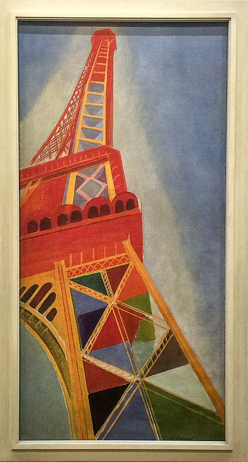 The Eiffel Tower, 1926, Robert Delaunay