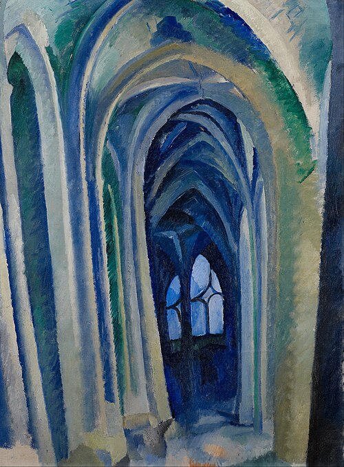 Saint-Séverin No. 2, 1909, Robert Delaunay
