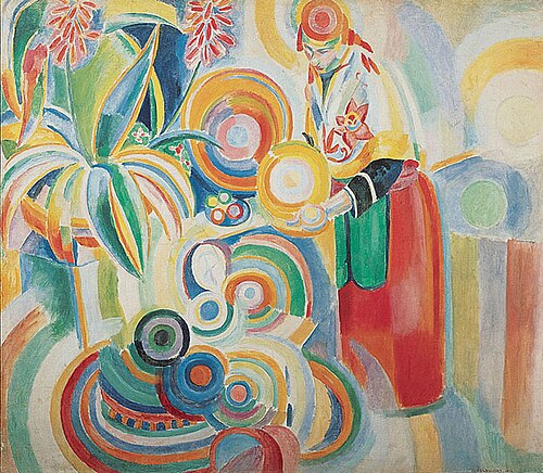 La Grande Portugaise, 1916, Robert Delaunay