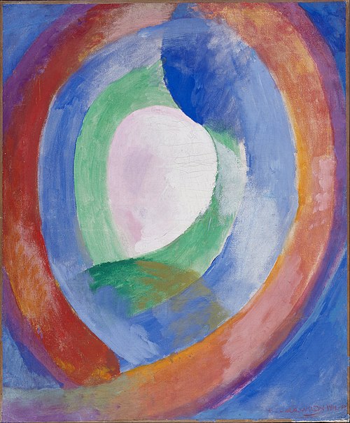 Formes circulaires, Lune no. 1, 1913, Robert Delaunay