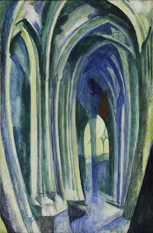 Saint-Séverin No. 5, 1909, Robert Delaunay