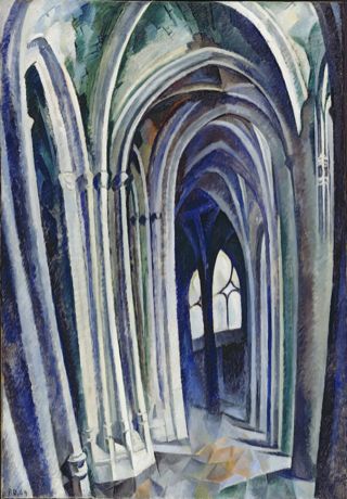 Saint-Séverin No. 1, 1909, Robert Delaunay