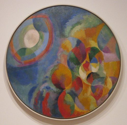 Contrastes simultanés : Soleil et Lune, 1913, Robert Delaunay