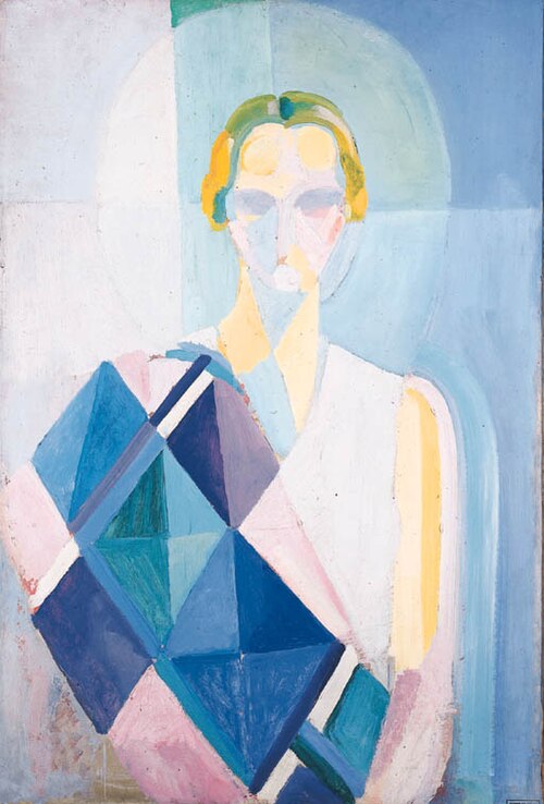 Portrait of Madame Heim, 1926, Robert Delaunay