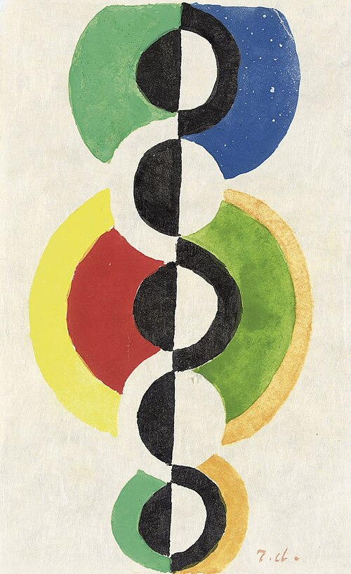 Rhythm, 1932, Robert Delaunay