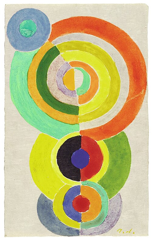 Rhythm, 1934, Robert Delaunay