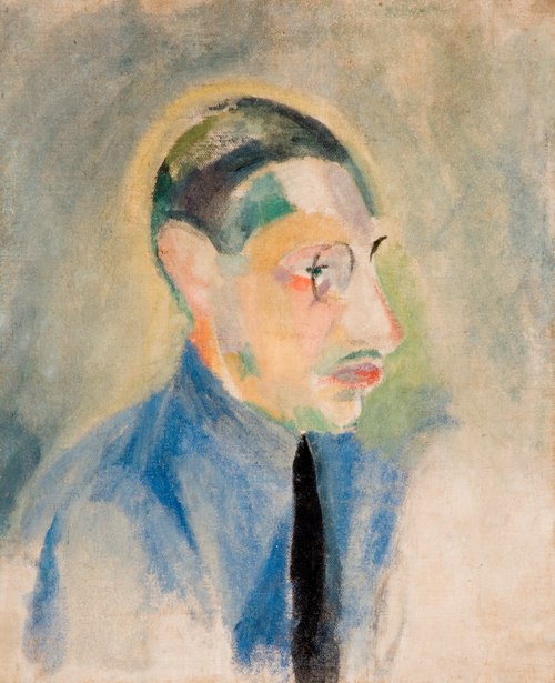 Portrait de Stravinsky, 1918, Robert Delaunay