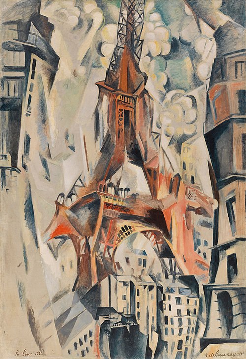 Eiffel Tower, 1911, Robert Delaunay