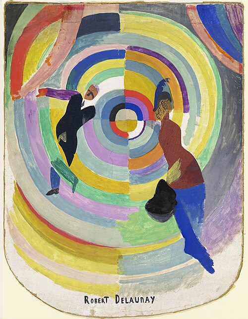Political Drama, 1914, Robert Delaunay
