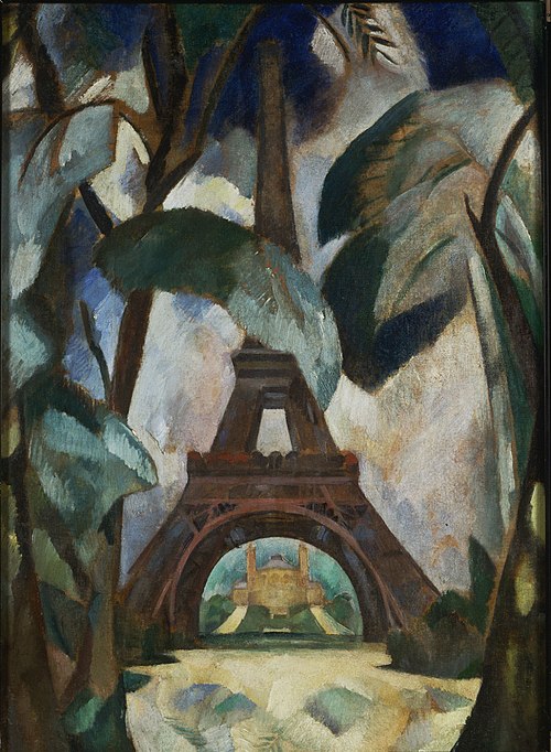 Eiffel Tower, 1909, Robert Delaunay