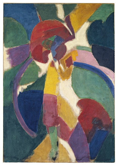 Woman with a Parasol, 1913, Robert Delaunay