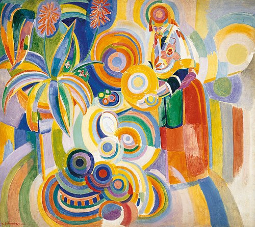 Portuguese Woman, 1916, Robert Delaunay