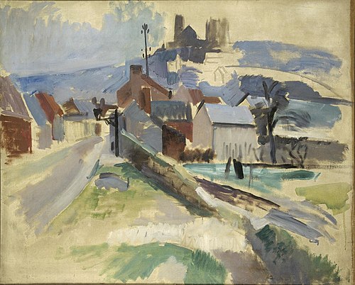 The Road to Laon, 1912, Robert Delaunay