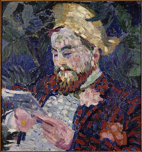 Portrait of Henri Carlier, 1906, Robert Delaunay