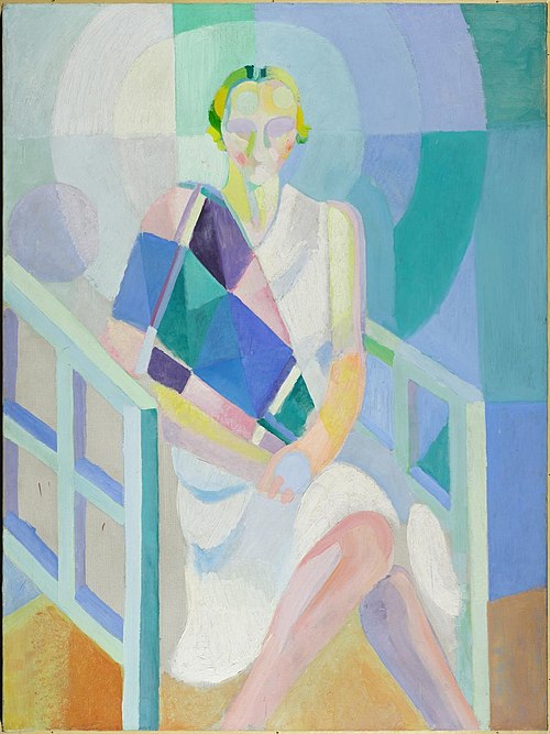 Portrait of Madame Heim, 1927, Robert Delaunay