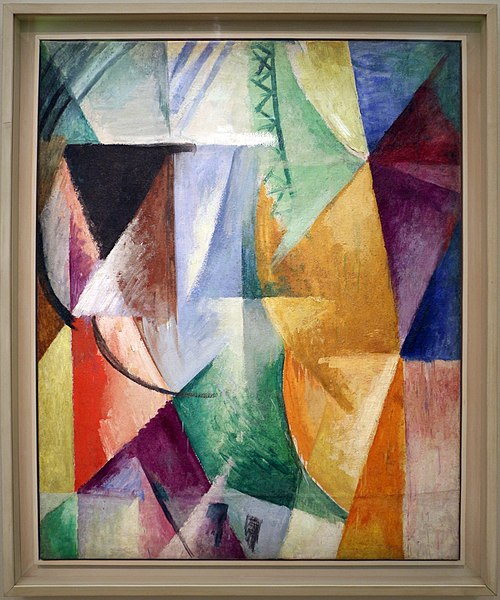 Window, 1912, Robert Delaunay
