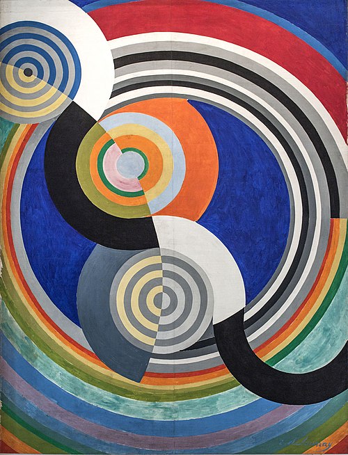 Rythme n°2, décoration pour le salon des Tuileries, 1938, Robert Delaunay