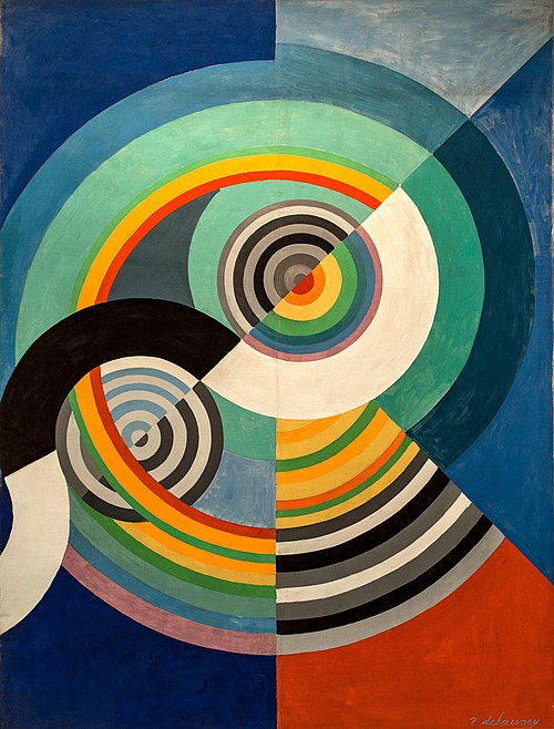 Rythme n°3, décoration pour le salon des Tuileries, 1938, Robert Delaunay