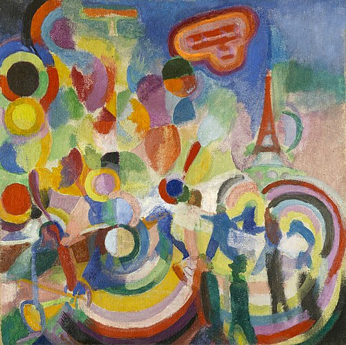 Hommage to Blériot, 1914, Robert Delaunay