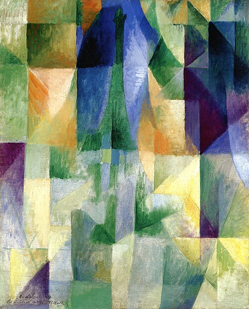 Les Fenêtres sur la ville no. 3, 1912, Robert Delaunay