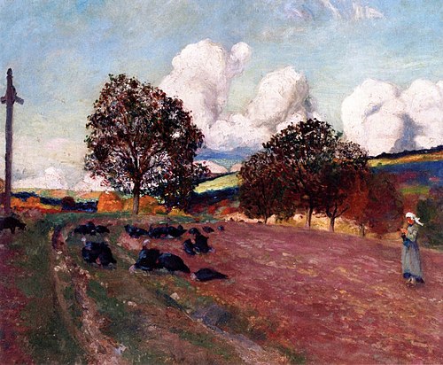 Breton Landscape, 1906, Robert Delaunay