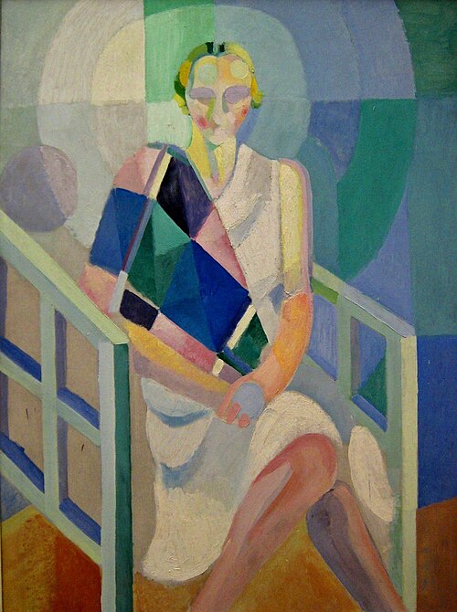 Portrait of Madame Heim, 1927, Robert Delaunay