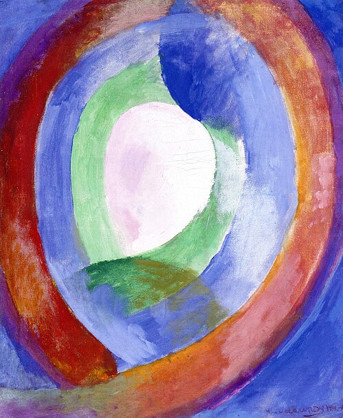 Circular Forms, Moon No. 1, 1913, Robert Delaunay