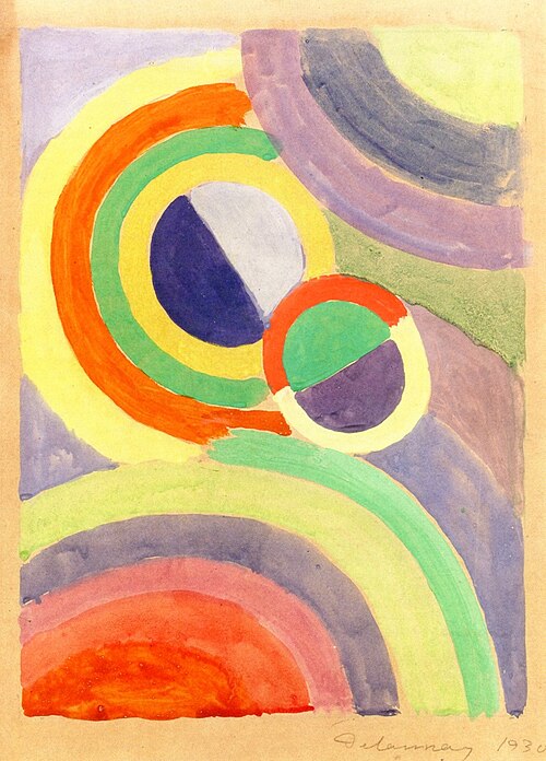 Composition, 1930, Robert Delaunay