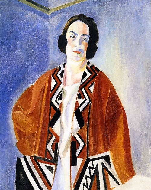 Portrait of Hélène Marre, 1923, Robert Delaunay