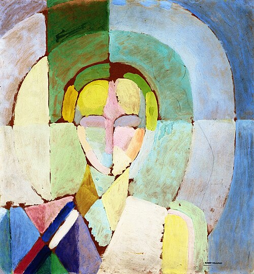 Portrait of Madame Heim, 1927, Robert Delaunay