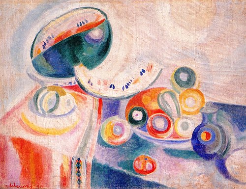 Portugese Still LIfe, 1916, Robert Delaunay