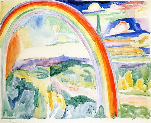 Rainbow, 1913, Robert Delaunay