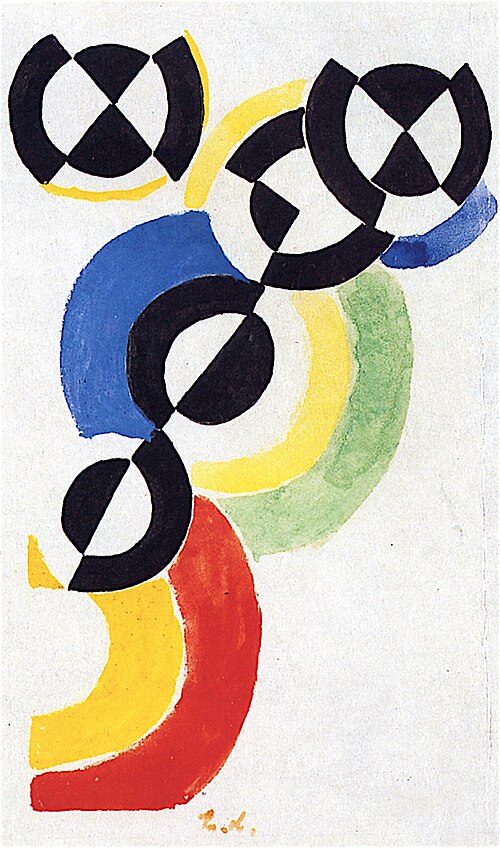 Rhythm, 1932, Robert Delaunay