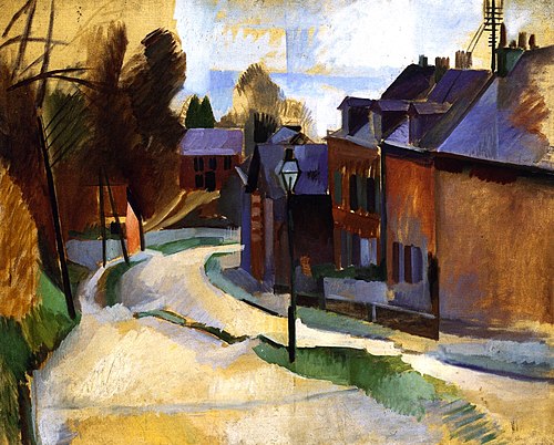 The Road to Laon, 1912, Robert Delaunay