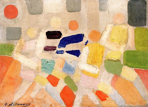 Runners, 1926, Robert Delaunay