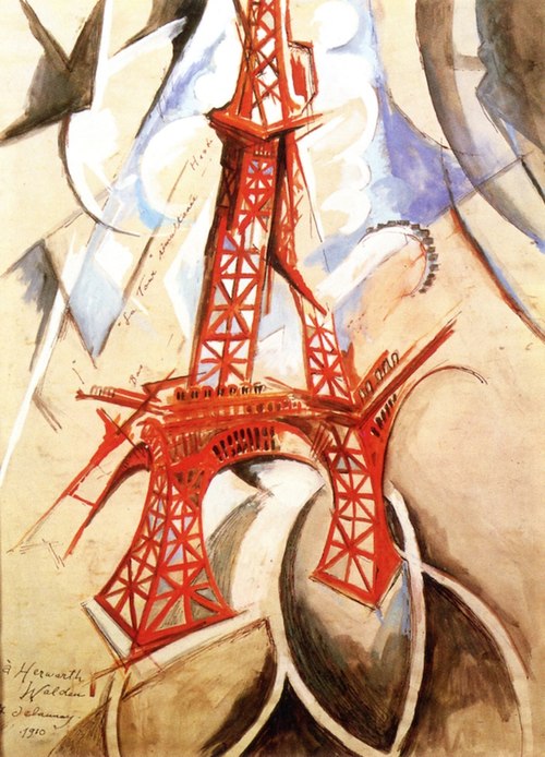 Simultaneous Tower, 1911, Robert Delaunay